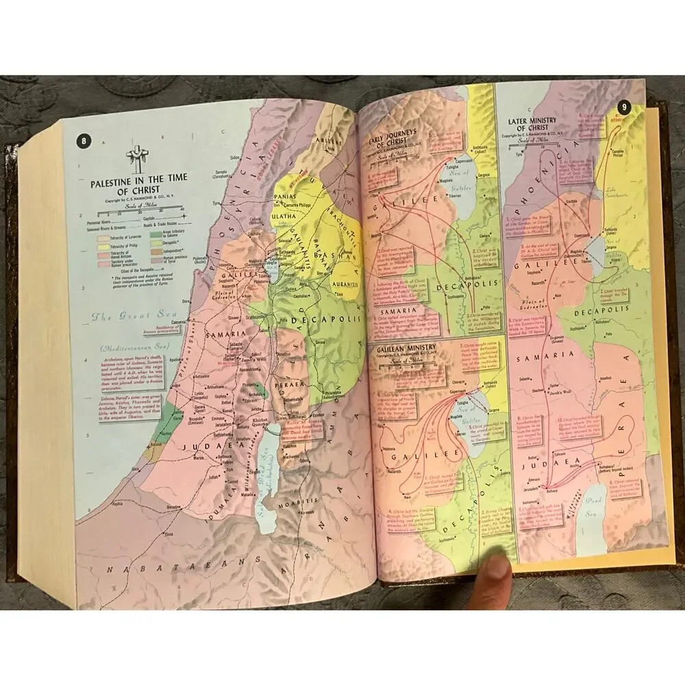 The Ryrie Study Bible New American Standard NASB 1978 Hard Back Red Letter Maps